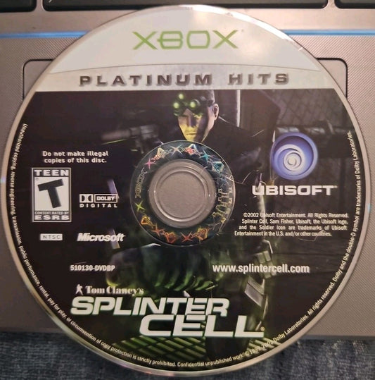 XBOX Platinum Hits Tom Clancy's Splinter Cell Disc Only