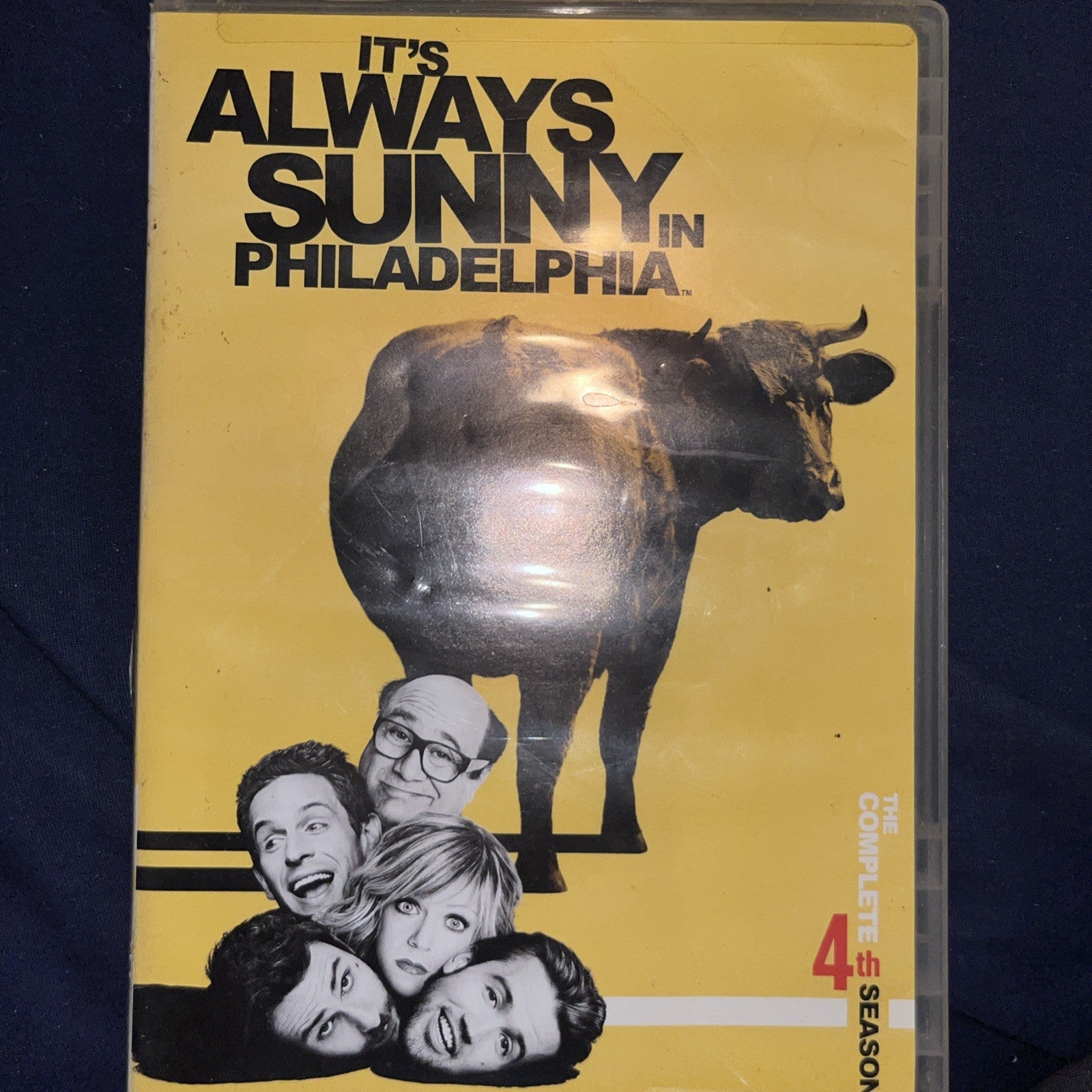 Its Always Sunny in Philadelphia - Season 4 (DVD, 2009, 3-Disc Set) Sealed