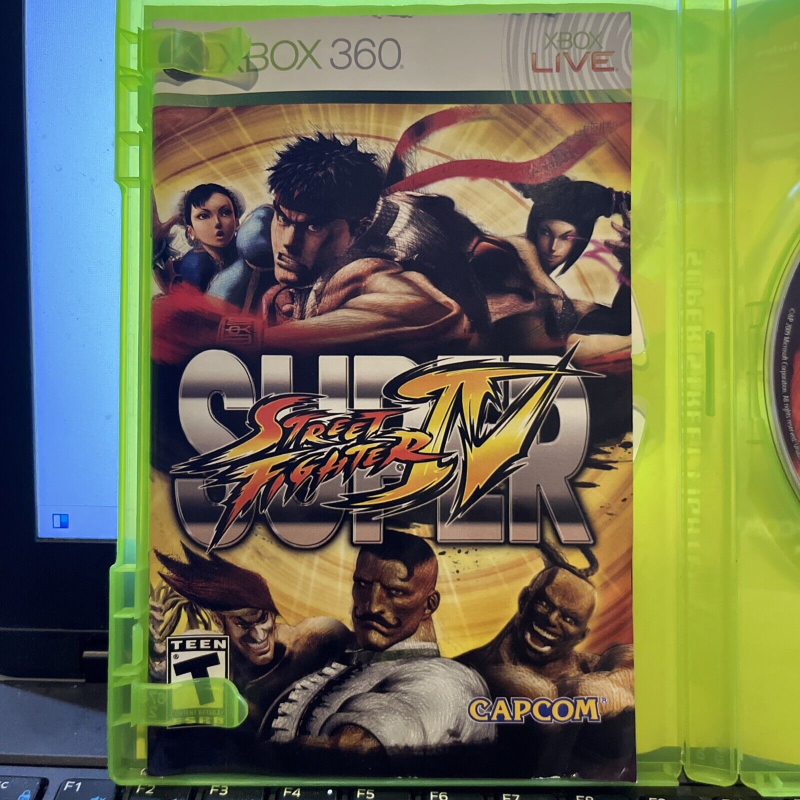 Super Street Fighter 4 -  Xbox 360 - CIB. Tested. No Scratches. New Case.