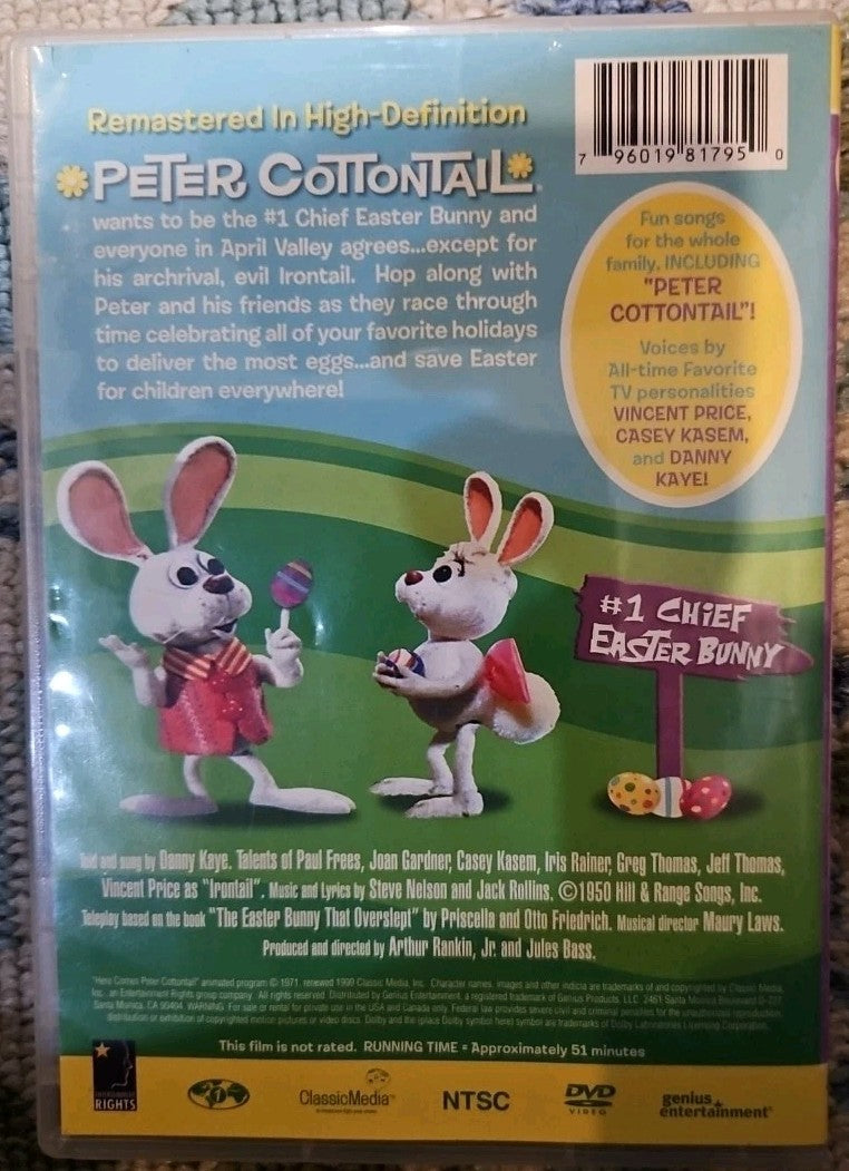 Here Comes Peter Cottontail (DVD) New Sealed
