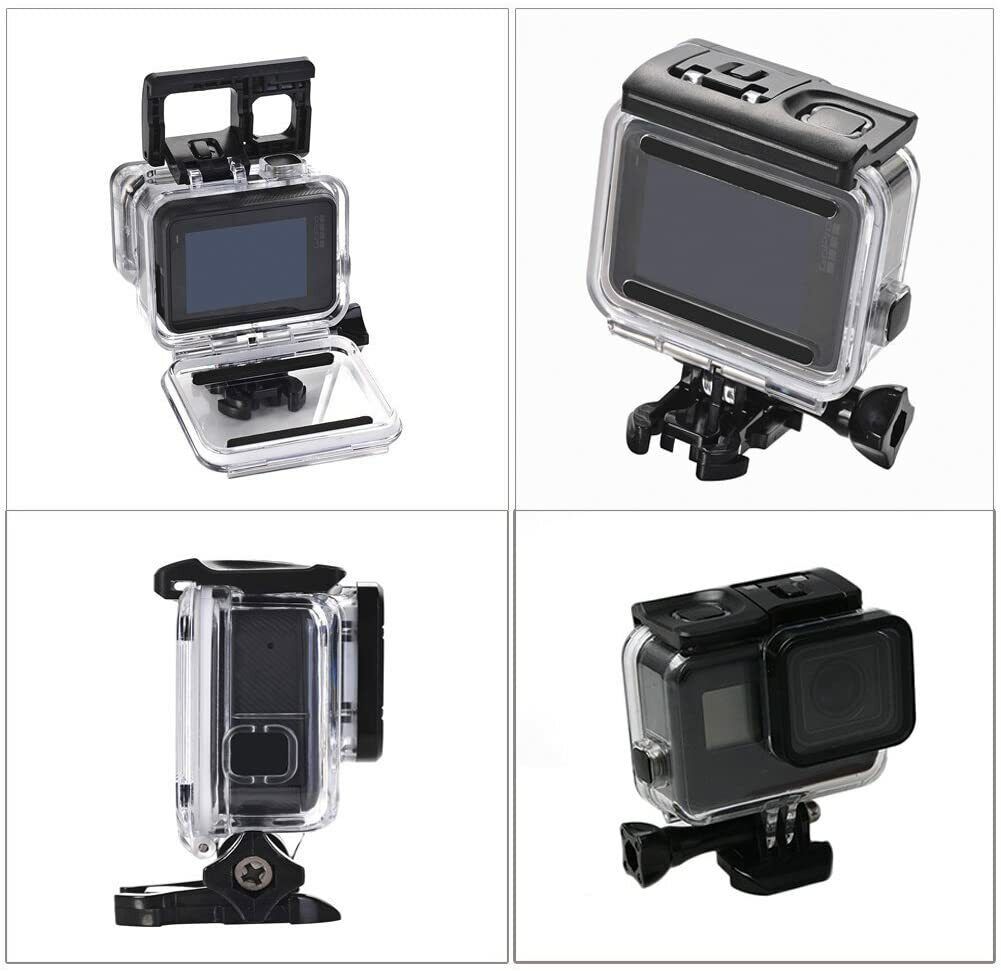 SRUIM Waterproof Case for Gopro Hero 7 Hero 6 Hero 5 Hero 2018 Black - NEW
