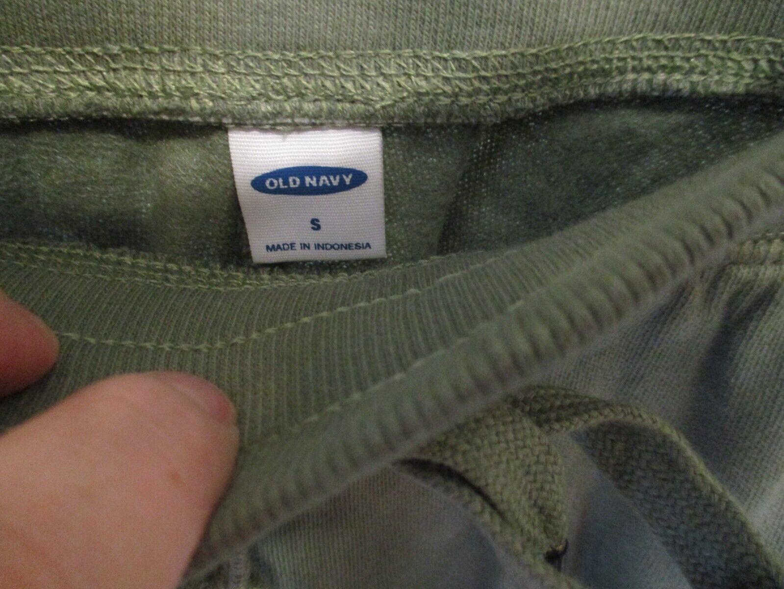 NEW with Tags Old Navy Dyed Green Joggers Sweatpants SMALL