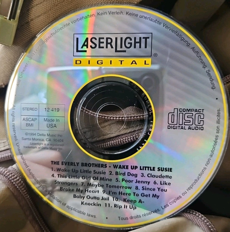 Th Everly Brothers - Wake Up Little Susie (CD) DISC ONLY