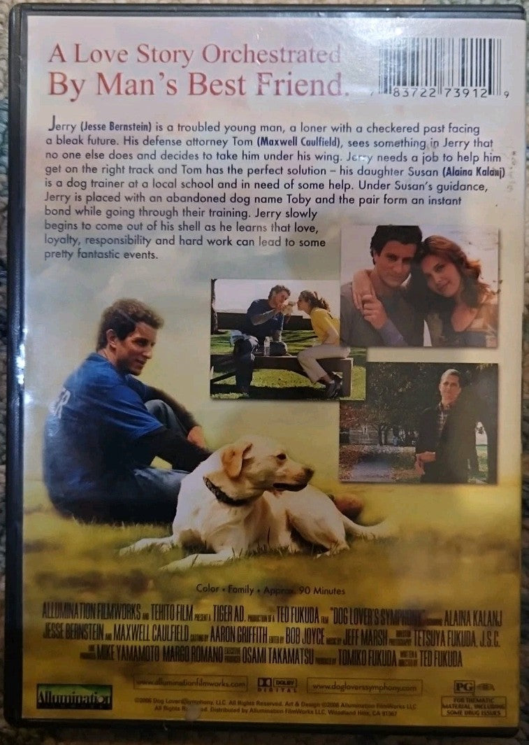 Dog Lovers Symphony (DVD, 2006) New Sealed