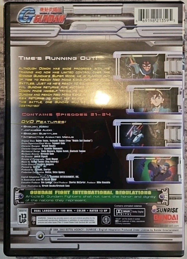 G-Gundam - Vol. 6 (DVD, 2003) New Sealed
