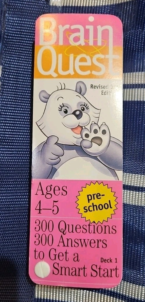 Brain Quest Ages 3-5 Preschool 300 Questions & Answers