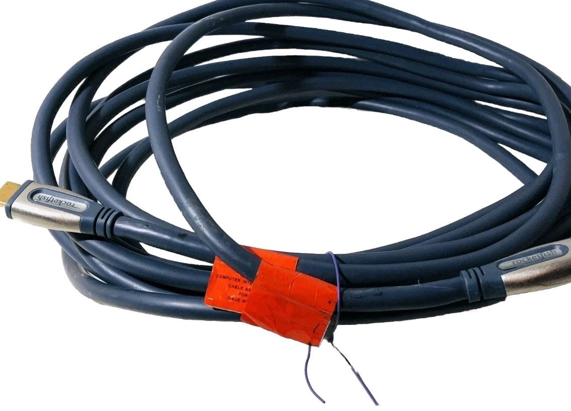 Rocketfish (RF-G1180) 24’ft. Long HDMI Cable With Ethernet 24k Gold Connector