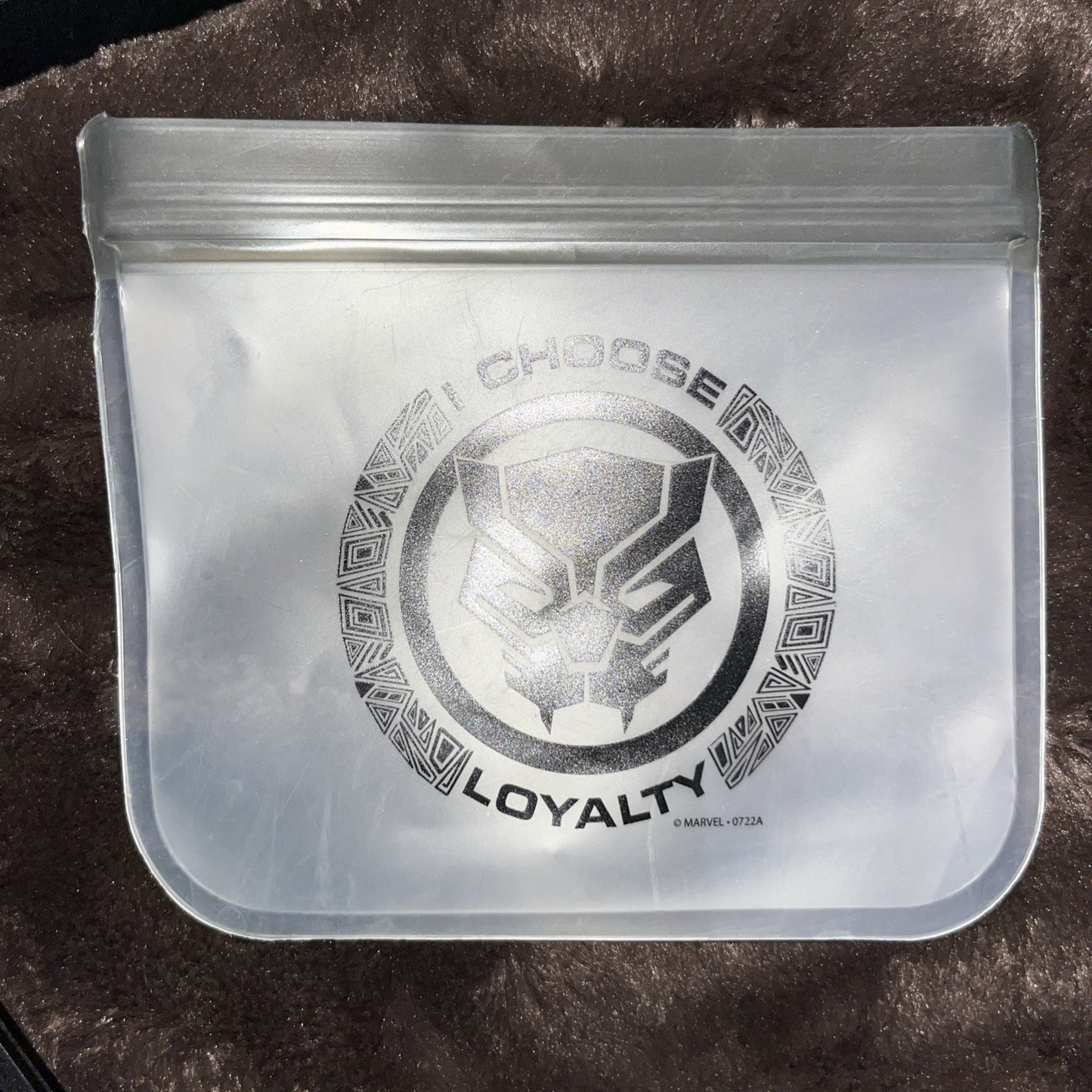 Black Panther Zip Pouch 5” x 6”