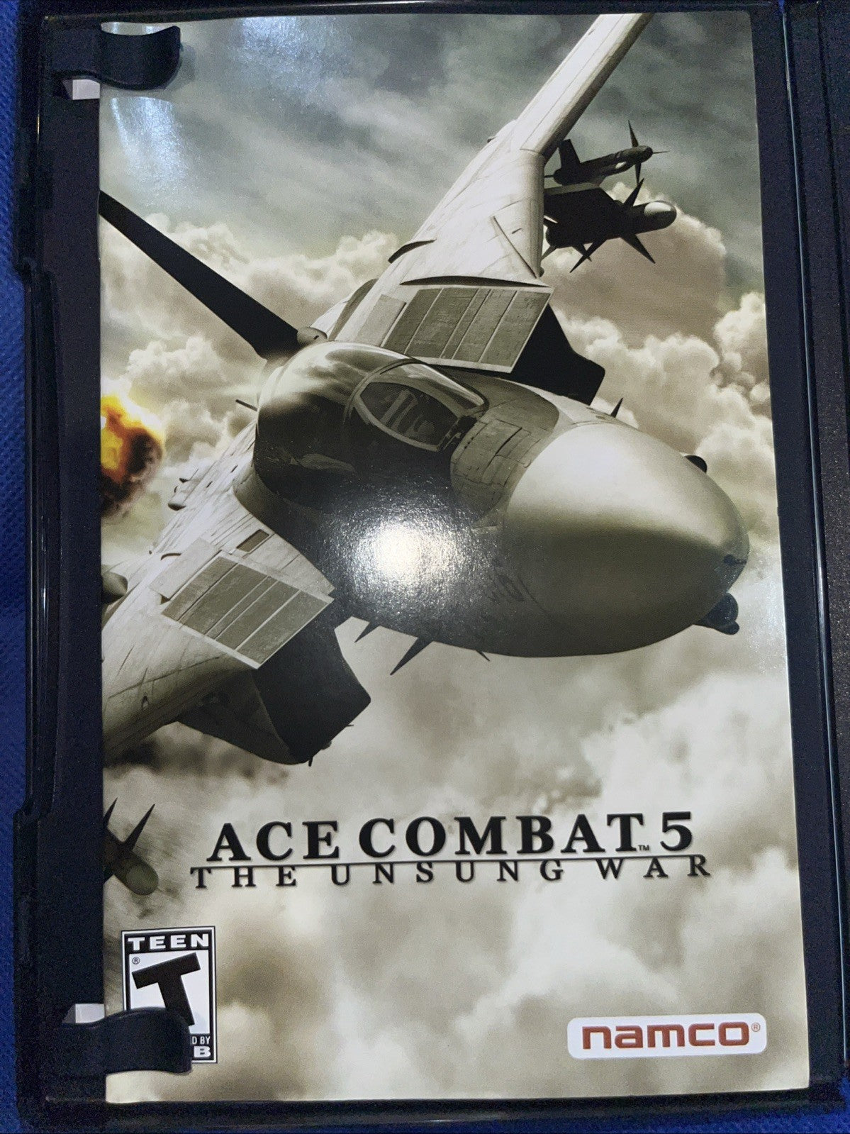 Ace Combat 5 (PS2) Mint. Tested. New Case. Resealed