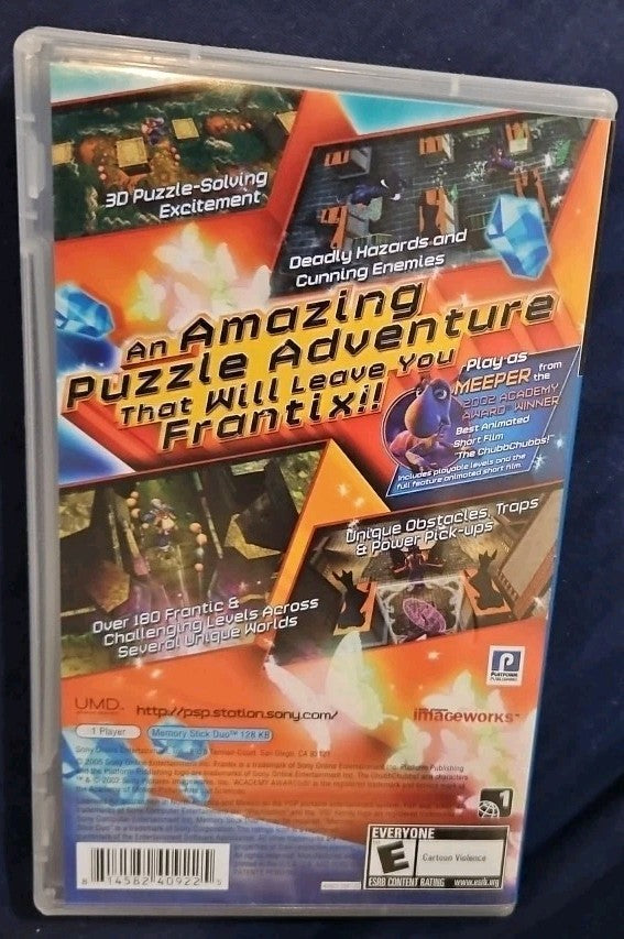 Frantix (Sony PSP, 2005) - European Version. Tested