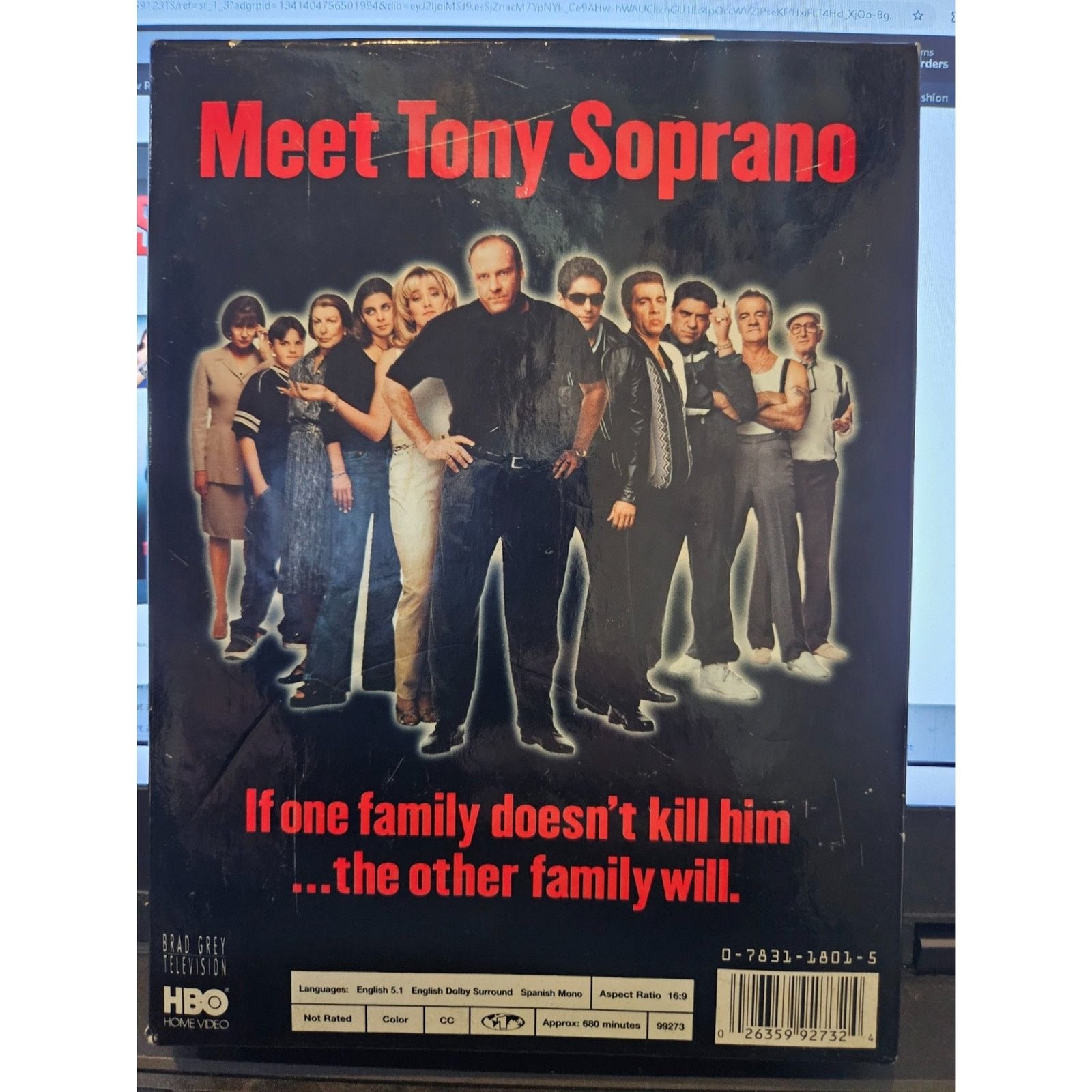 The Sopranos Complete Season 1 (DVD) Tested
