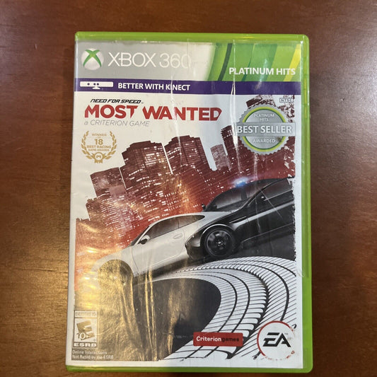 Need for Speed: Most Wanted - Limited - Xbox 360 - Tested. ￼ Worn Artwork. ￼