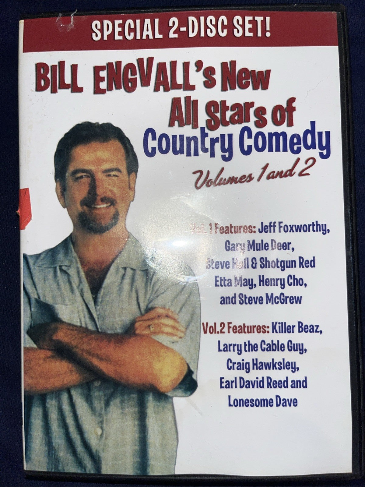 Vol. 1-2-New All Stars of Country Comedy (DVD) Sealed