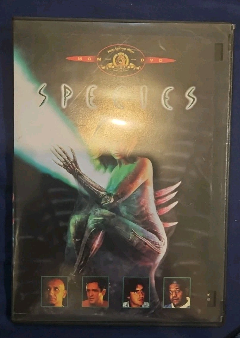 Species (DVD, 1995) Slimcase. Artworked Cropped. Tested