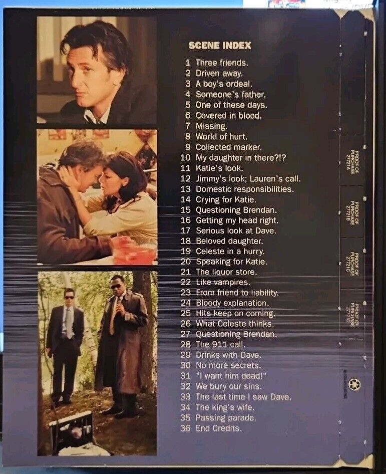 Mystic River (DVD, 2004, Widescreen)