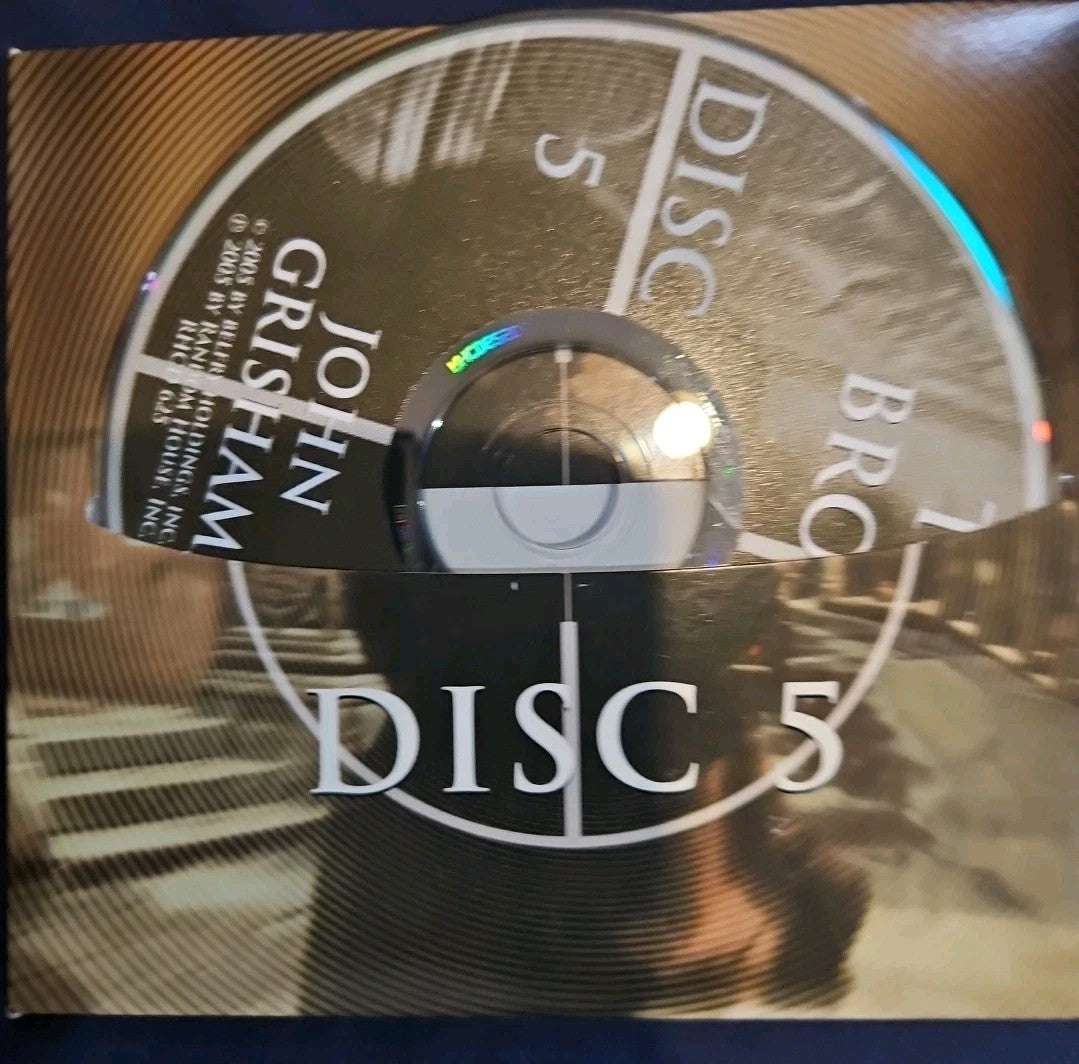 Broker by John Grisham (CD Set) + Frank McCourt "Teacher Man"