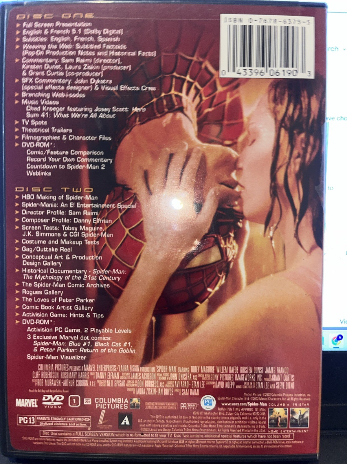 Spider-Man (DVD, 2002)