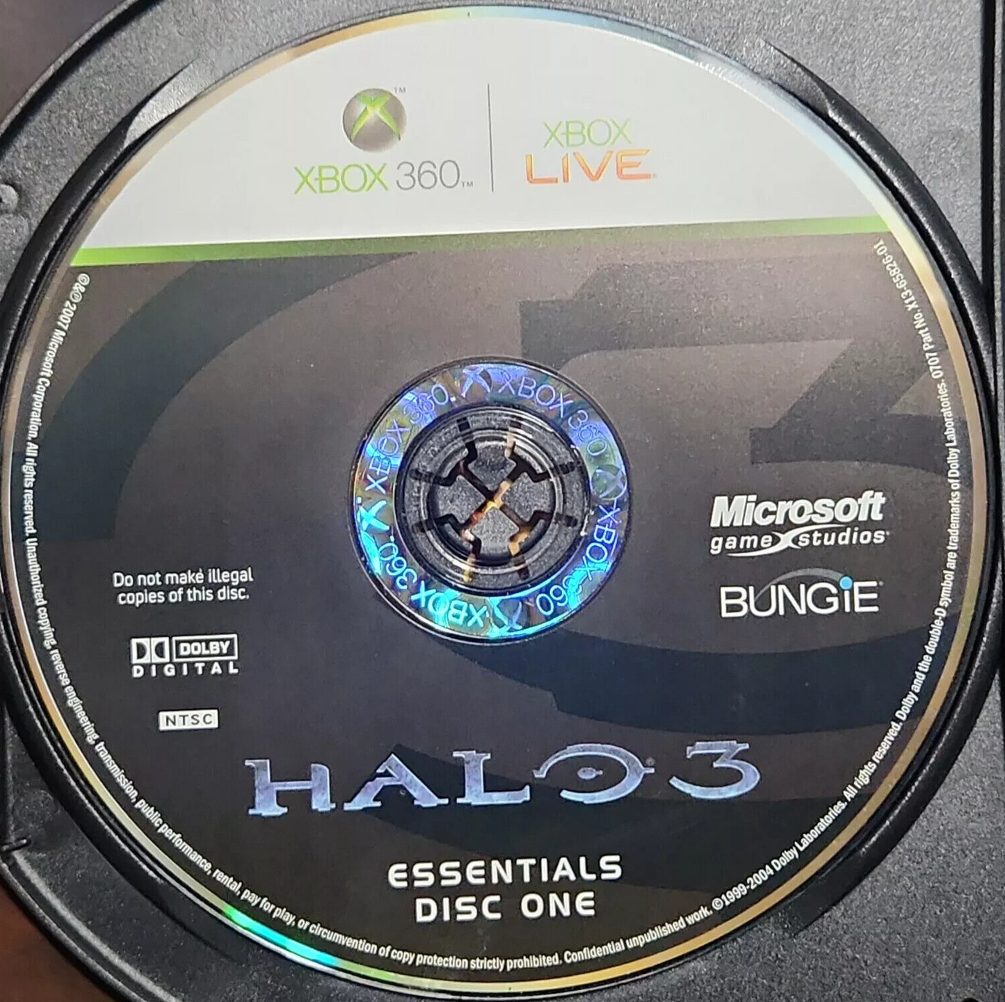 Halo 3 Essentials (Xbox 360) CIB. New Case. Tested. Requires Halo 3 Game