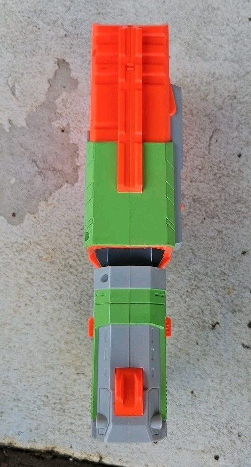 NERF Vortex Vigilon Disc Blaster Gun Tested & In Working Condition