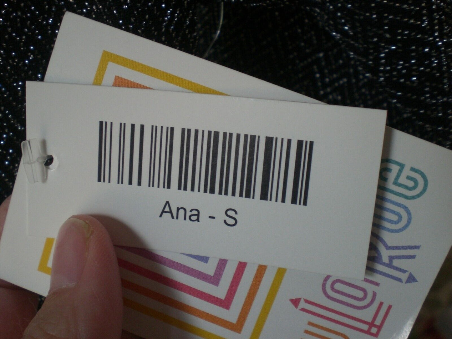 NWT LuLaRoe Black Silver Elegant Ana Maxi Dress SMALL