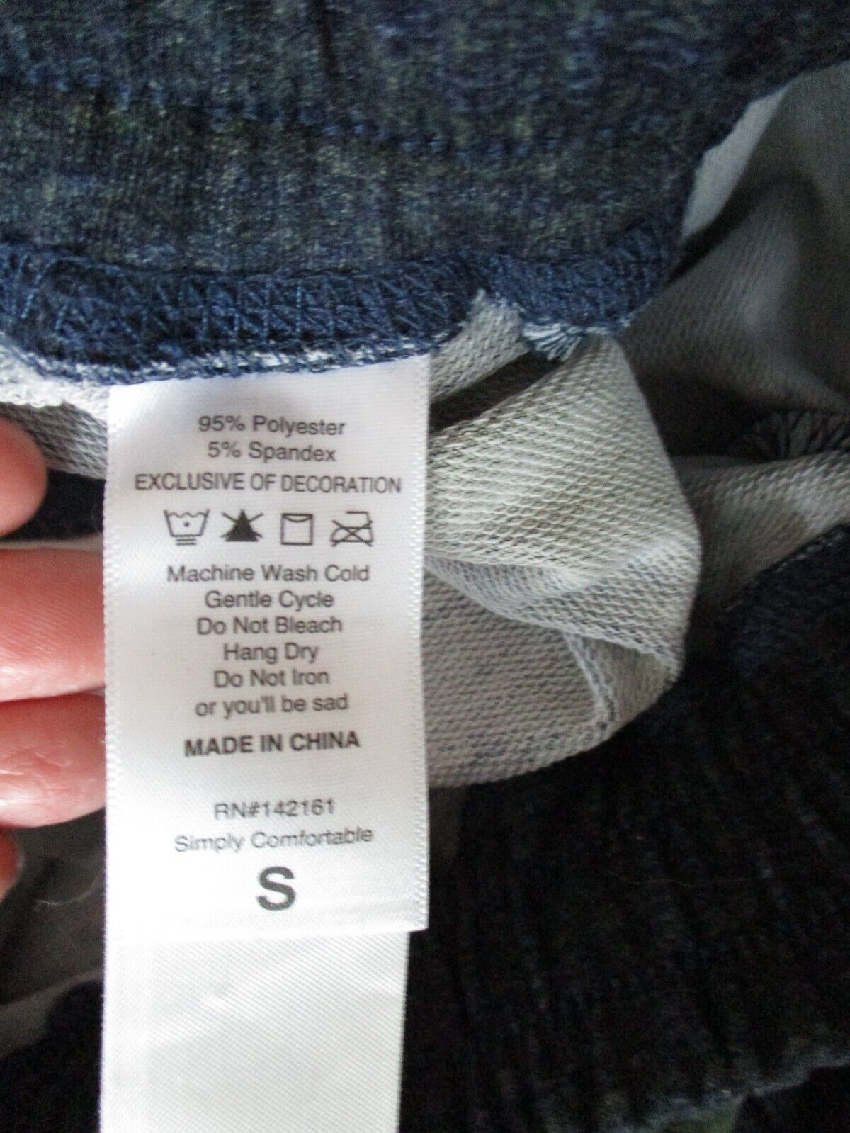 LuLaRoe Like New Jax Small Blue Gray Green Ombre Joggers Sweatpants