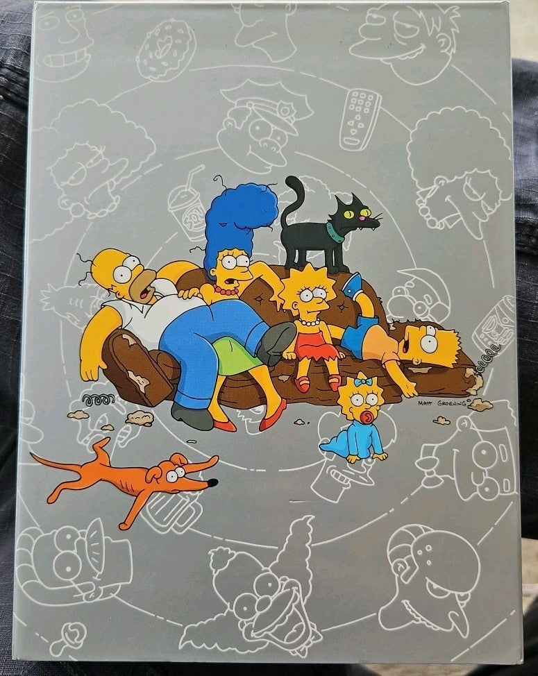 The Simpsons - Season 1 (DVD, 4-Disc) In Season 11 Collector Sleeve. Tested