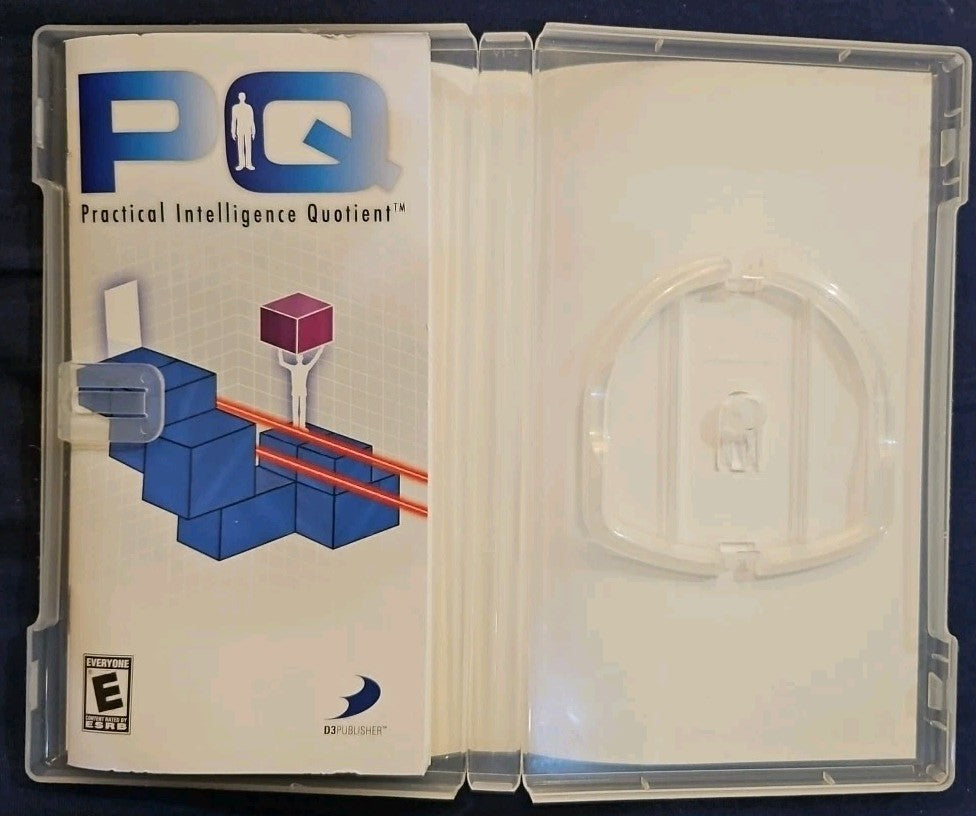 PQ: Practical Intelligence Quotient (PSP UMD) Manual & Case Only, No Game