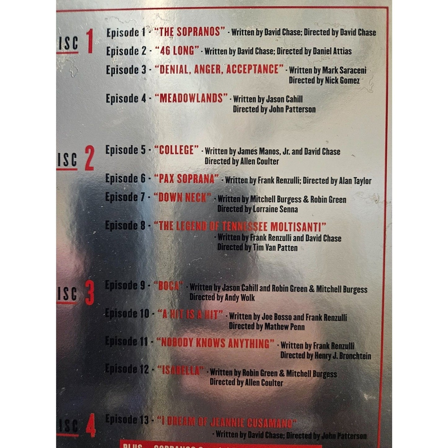 The Sopranos Complete Season 1 (DVD) Tested