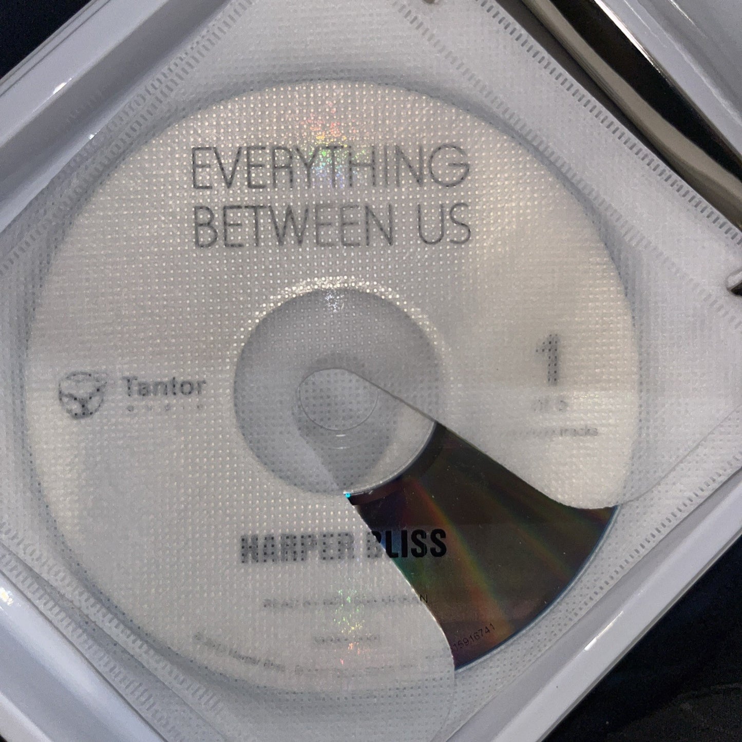 Pink Bean Ser.: Everything Between Us by Harper Bliss (2017, Compact Disc,...