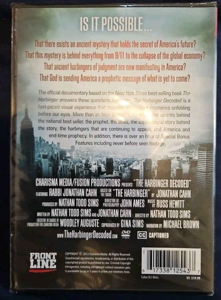 The Harbinger Decoded (DVD, 2013)