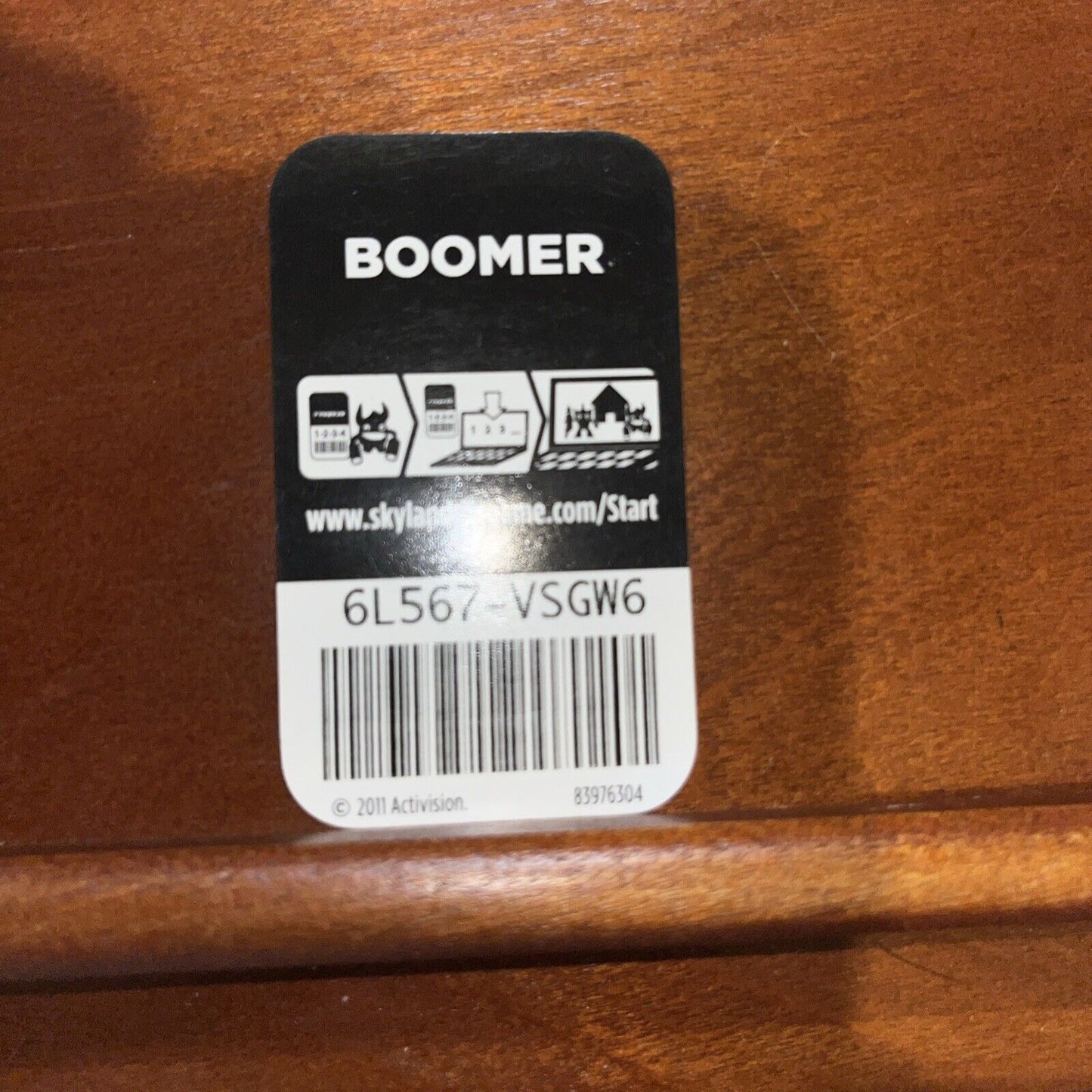 Skylanders Boomer With Stickers And Cards ￼