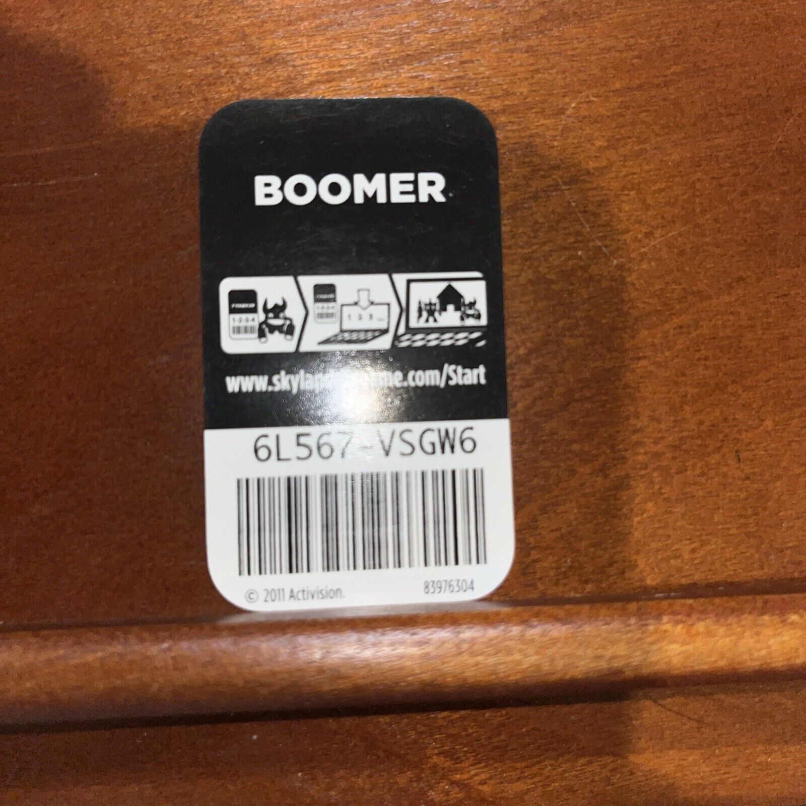 Skylanders Boomer With Stickers And Cards ￼