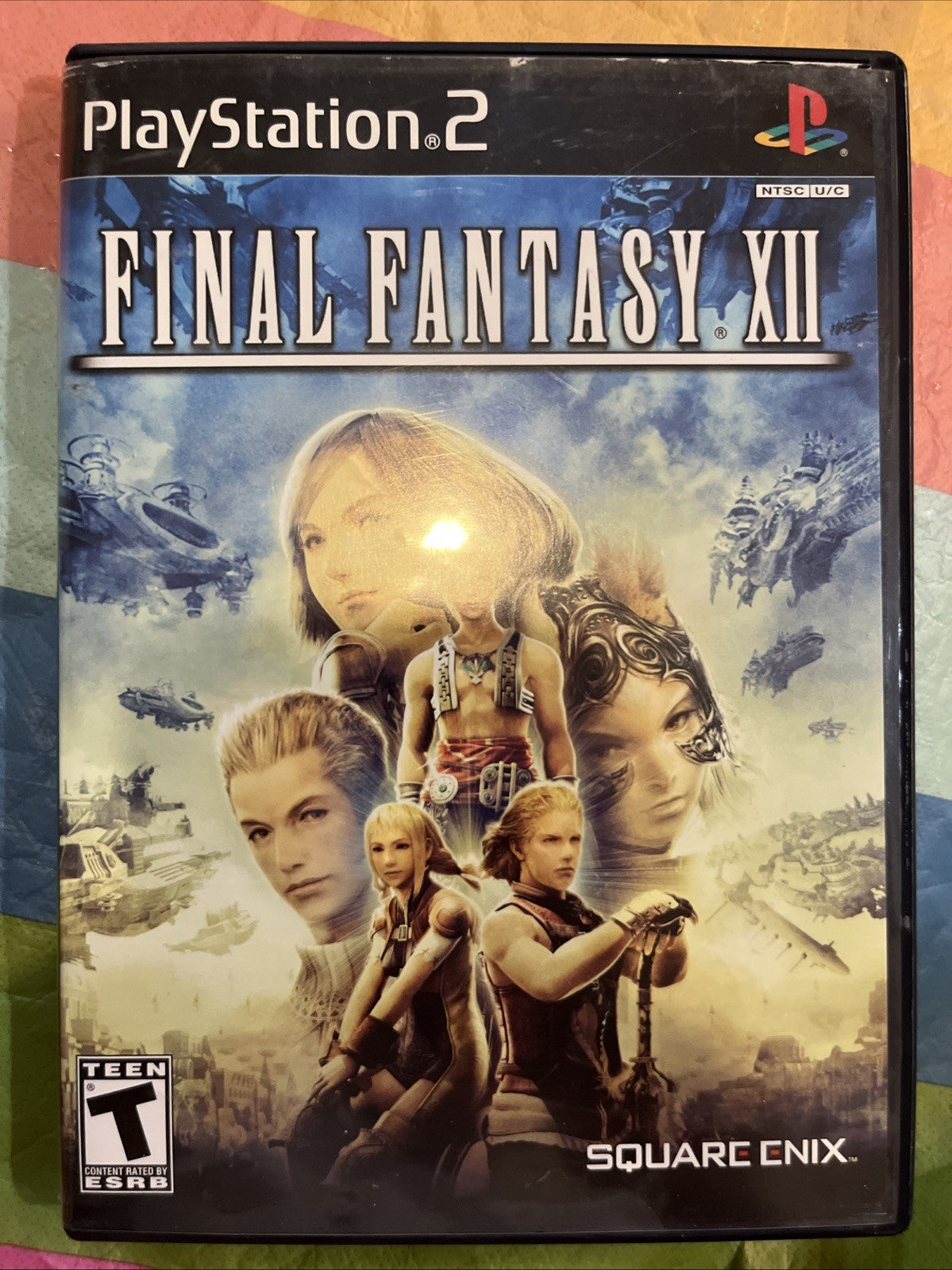 Final Fantasy XII (PS2) CIB W/ Manual + Reg. Original Case. Minor Liner Wear