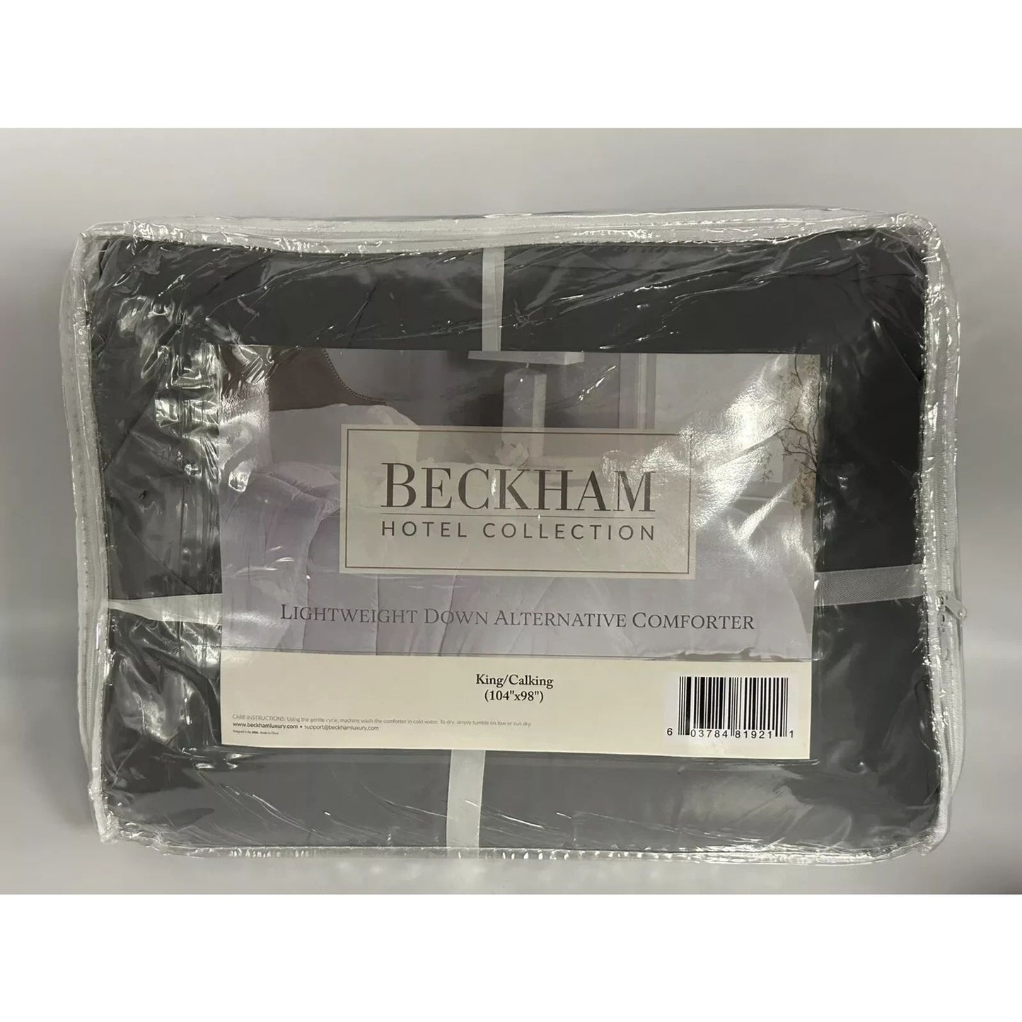 Beckham Luxury Linens King/California King Size Comforter - 1600 Series Down ...