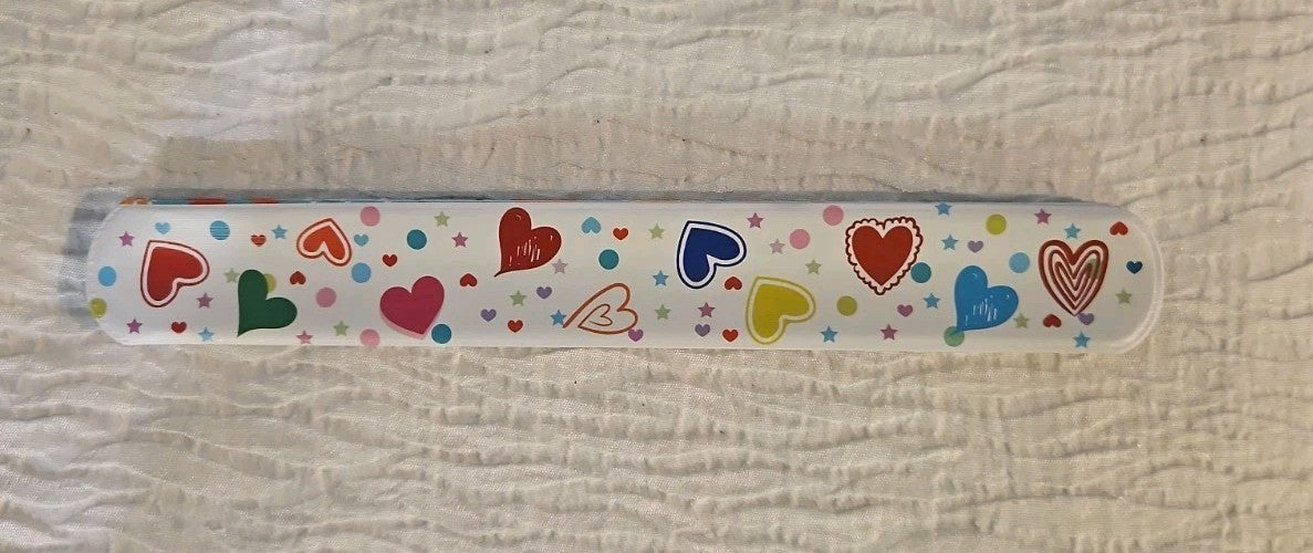 Slap Band Slap Bracelet  Vinyl Coated
