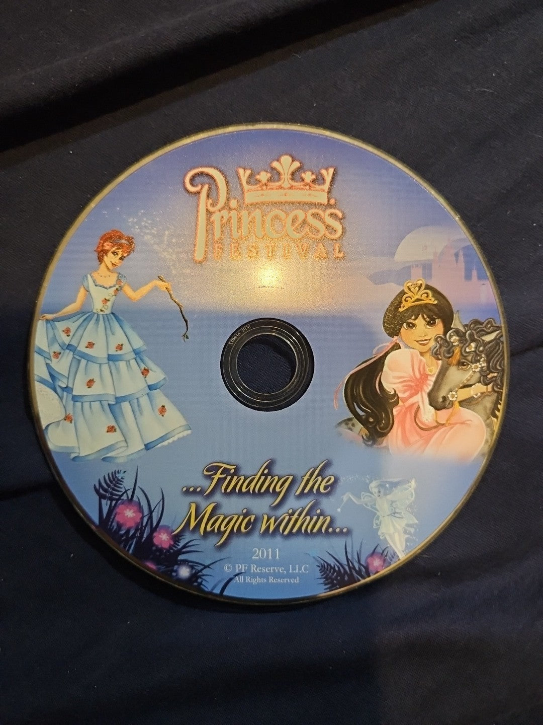 Princess Festival...Finding Magic Within...(DVD) Tested. No Scratches. Disc Only