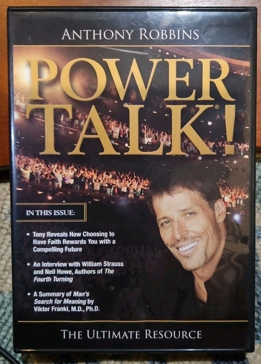 Anthony Robbins: Power Talk! "The Ultimate Resource" (CD, 2009) NEW Sealed