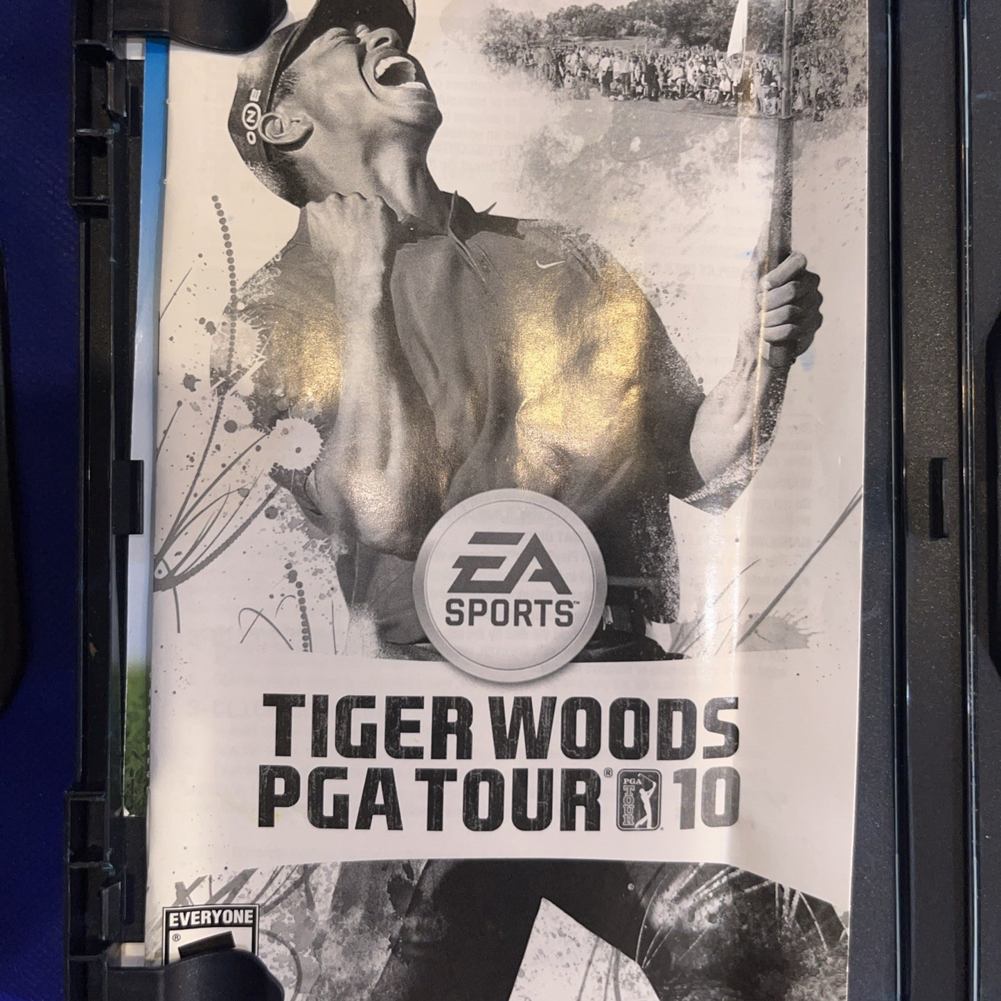 Tiger Woods PGA Tour 10 (PS2) Original Case + Manual + Tested Disc. See Pics