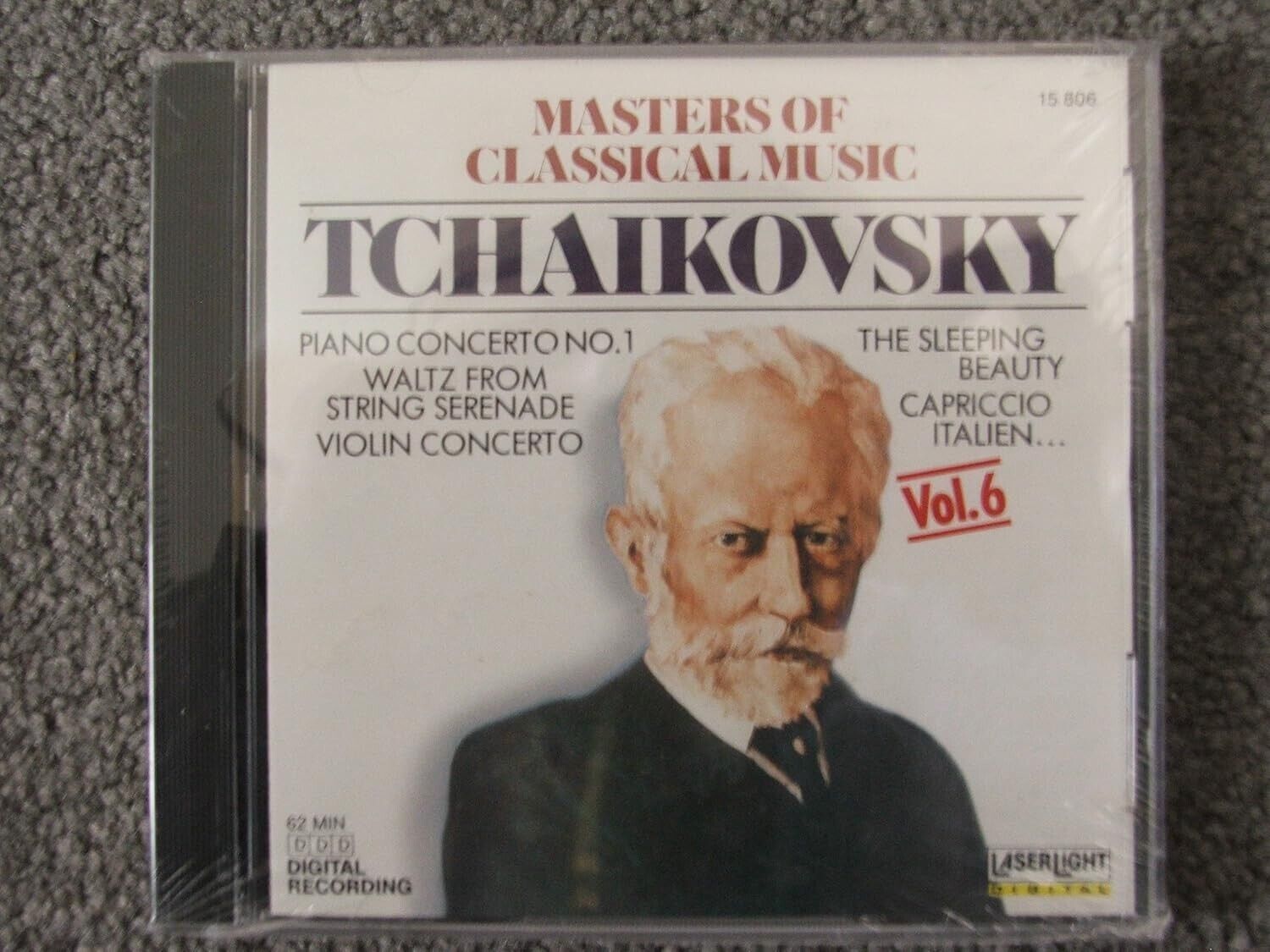 Jenoe Jando, piano : Masters of Classical Music, Vol. 6: Tchaikovsky CD