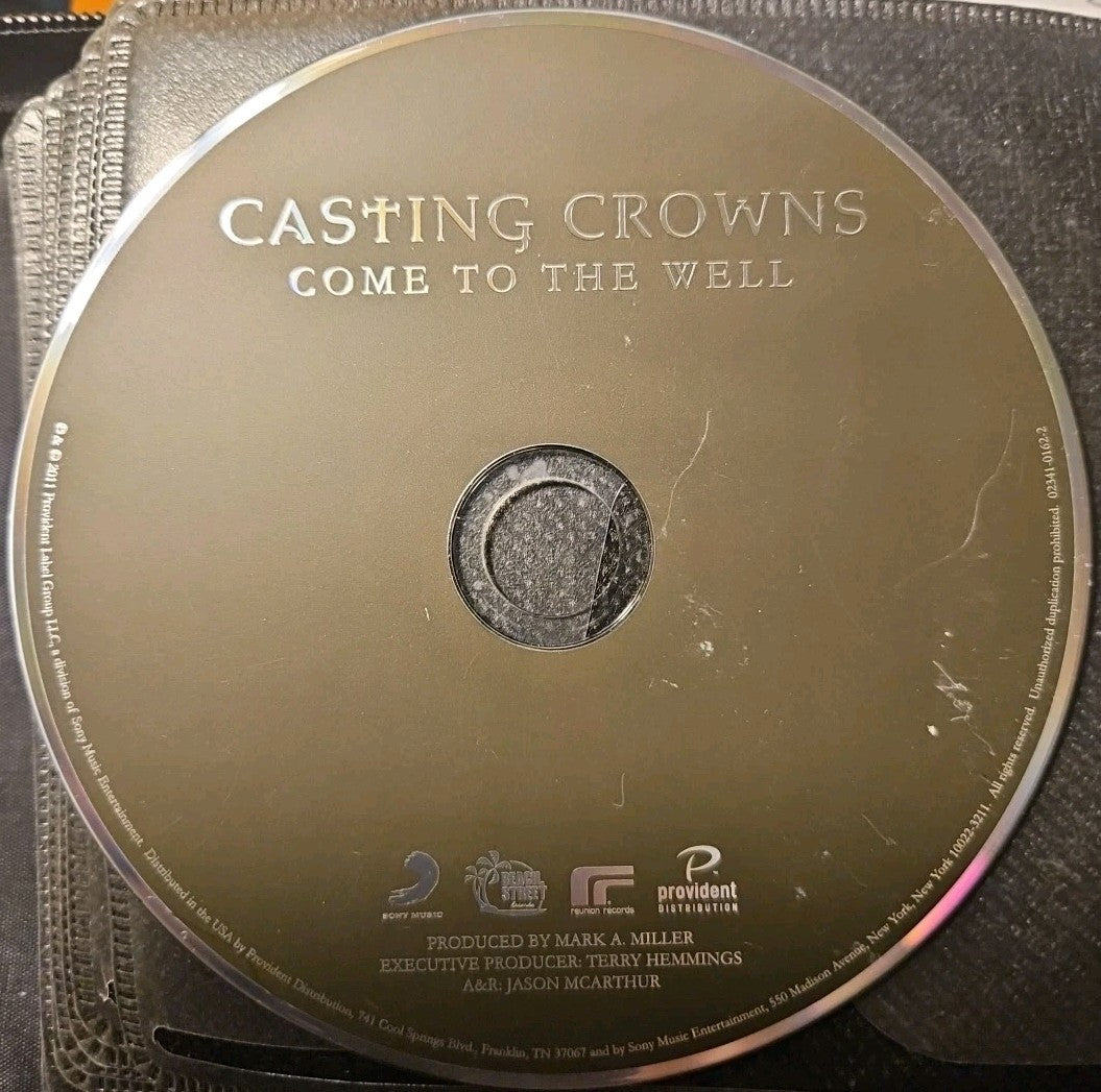 Casting Crowns - Come to the Well  (CD, Oct-2011, Reunion) tested. Disc only