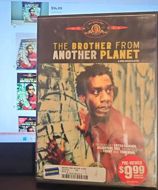 The Brother From Another Planet (DVD, 2003) Tested. New Case