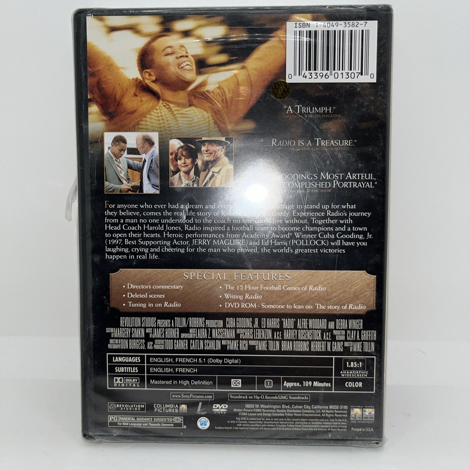 Radio (DVD, 2004, Widescreen) NEW