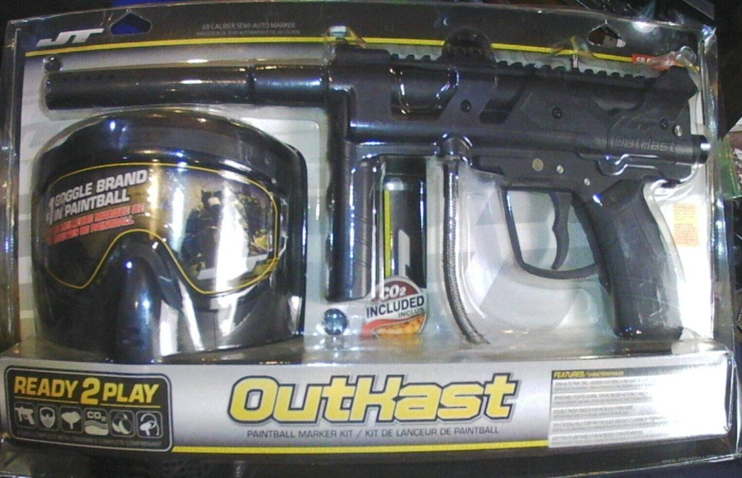 Outkast Paintball Gun RTP Ready to Play Package Kit - New - Sealed