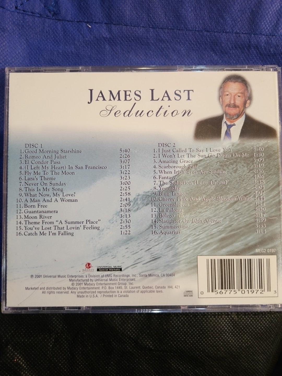 Seduction [Collectors' Choice] by James Last (CD, Jan-2002, 2 Discs, Madacy...