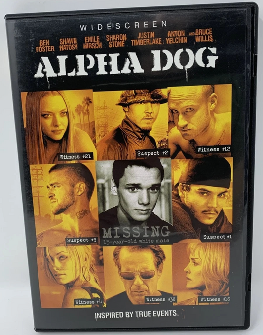 Alpha Dog (DVD, 2007, Widescreen)