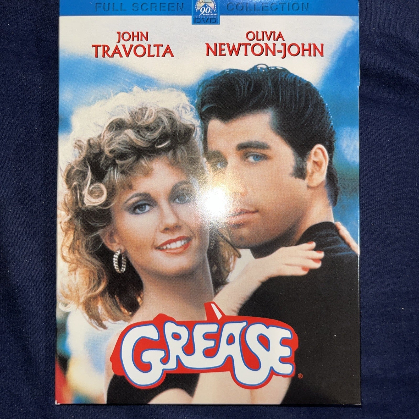 Grease (DVD, 2003, Full Frame Checkpoint) Tested. With Slipcover