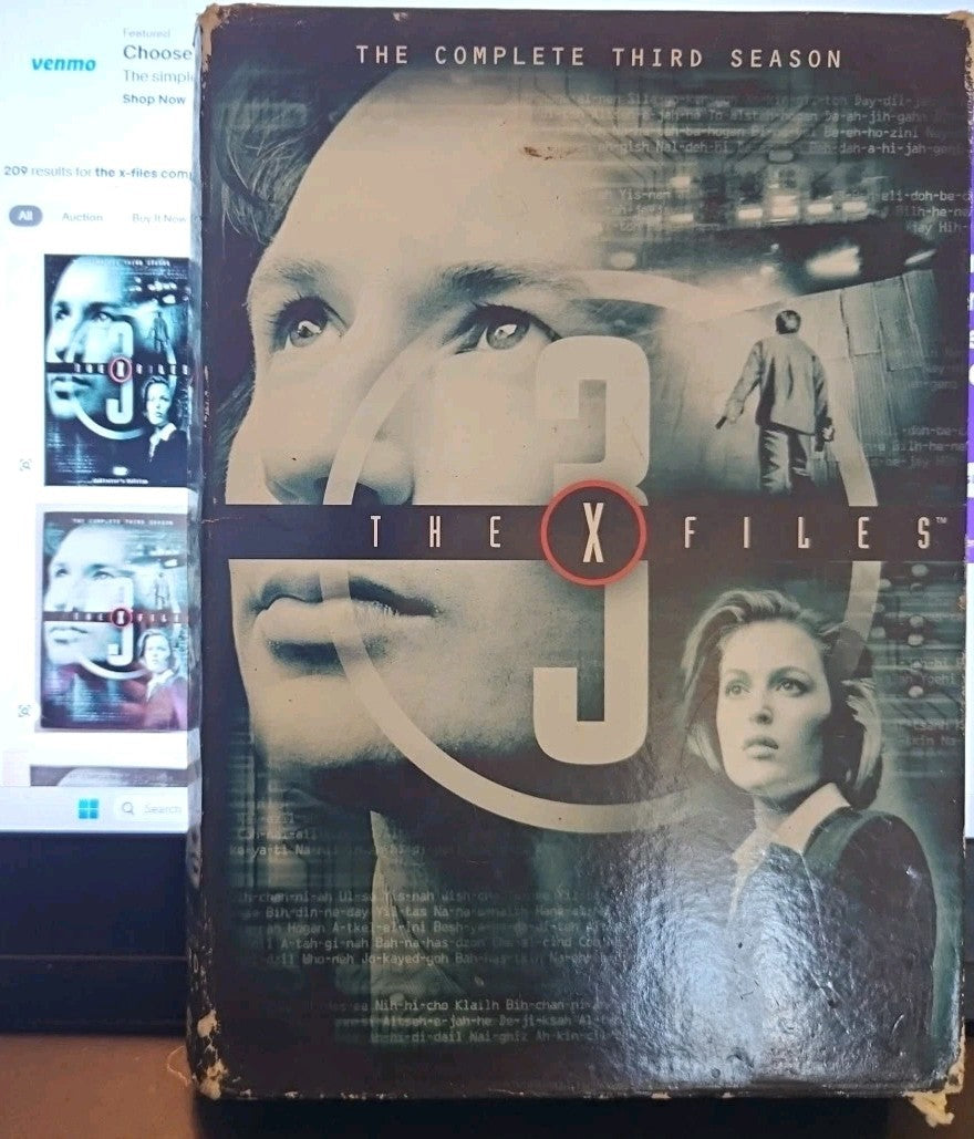 The X-Files Complete Third Season (DVD) Missing Disc 1 [Discs 2,3,4,5,6 Only]