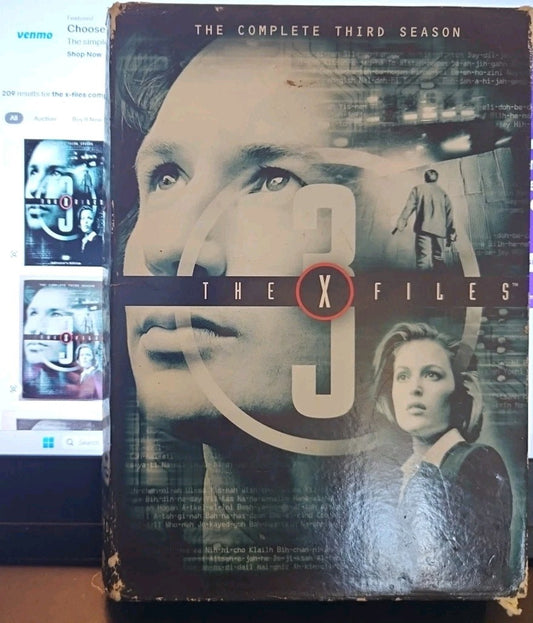 The X-Files Complete Third Season (DVD) Missing Disc 1 [Discs 2,3,4,5,6 Only]