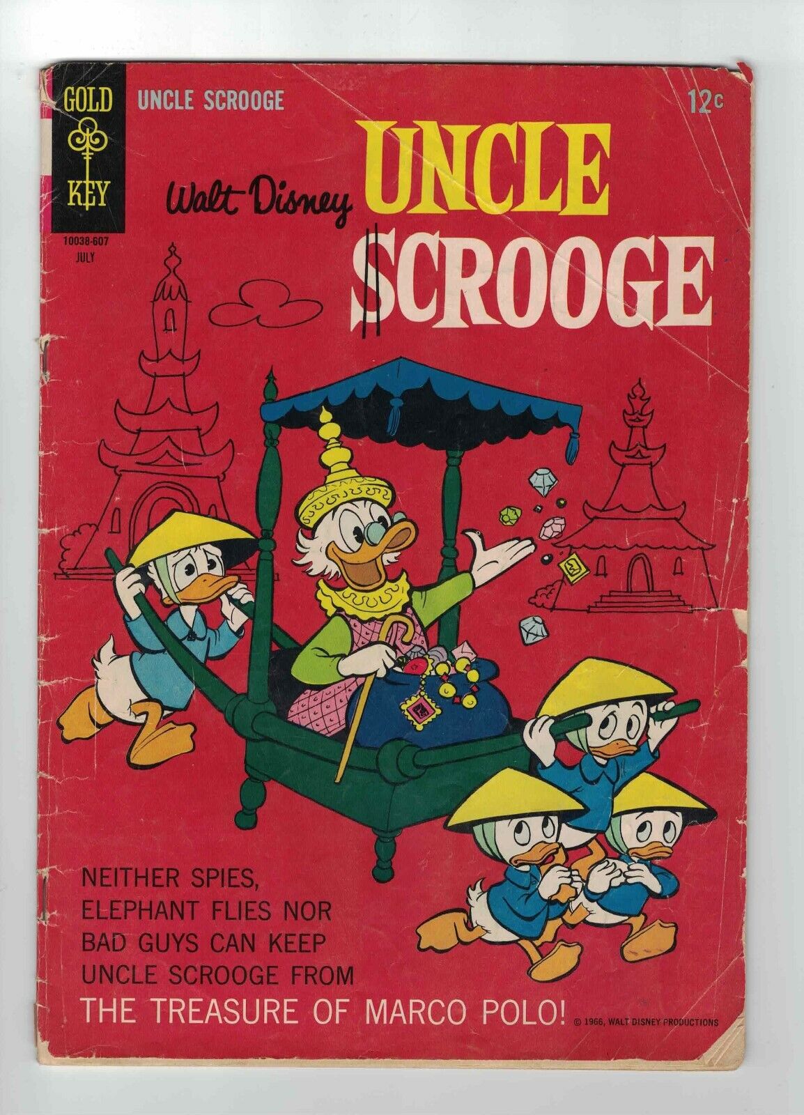 Disney Comics / Cards Drop Down