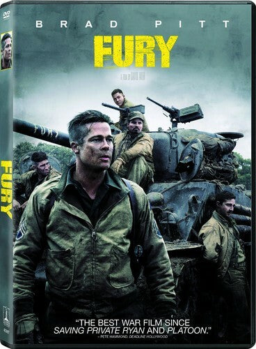 Fury (DVD, 2014) New Sealed. No Digital Download